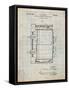 Beer Barrel Patent-Cole Borders-Framed Stretched Canvas