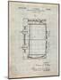 Beer Barrel Patent-Cole Borders-Mounted Art Print
