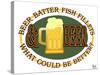 Beer Batter Fish Fillets-Mark Frost-Stretched Canvas