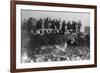 Beer Bottles Smashed During Prohibition Photograph - Washington, DC-Lantern Press-Framed Premium Giclee Print