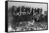 Beer Bottles Smashed During Prohibition Photograph - Washington, DC-Lantern Press-Framed Stretched Canvas
