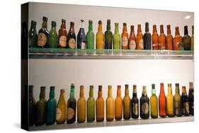 Beer Bottles-Felipe Rodríguez-Stretched Canvas