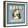 Beer Brew Unto Others as You Would Brew Unto Yourself!-Retrospoofs-Framed Premium Giclee Print