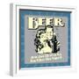 Beer Brew Unto Others as You Would Brew Unto Yourself!-Retrospoofs-Framed Premium Giclee Print