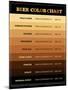 Beer Brewers Reference Chart Print Poster-null-Mounted Poster