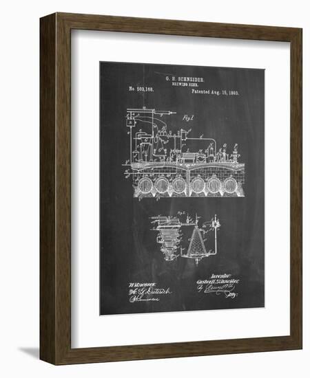 Beer Brewing Science 1893 Patent-Cole Borders-Framed Art Print