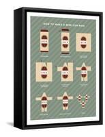 Beer Can Man-null-Framed Stretched Canvas