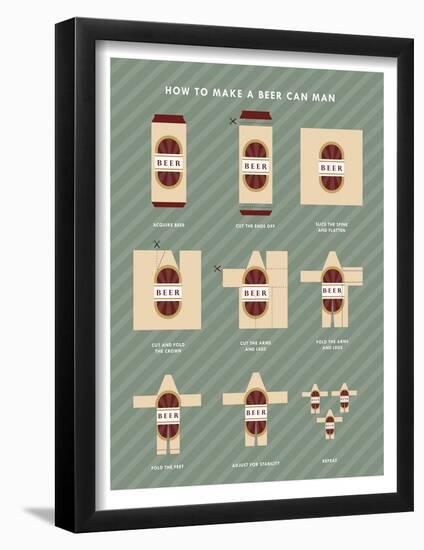 Beer Can Man-null-Framed Poster