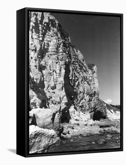 Beer Chalk Cliffs-null-Framed Stretched Canvas