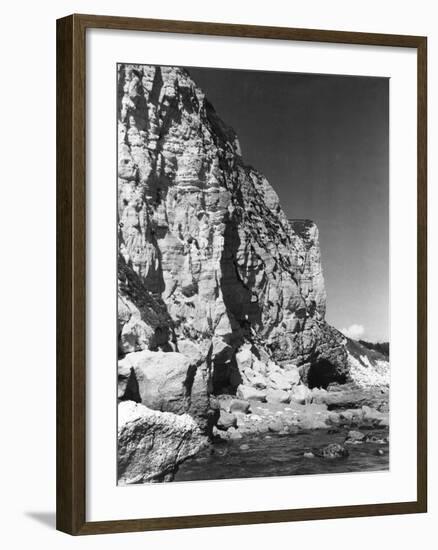 Beer Chalk Cliffs-null-Framed Photographic Print