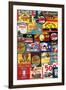 Beer Collage-Paris Pierce-Framed Art Print