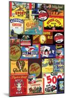 Beer Collage-Paris Pierce-Mounted Art Print