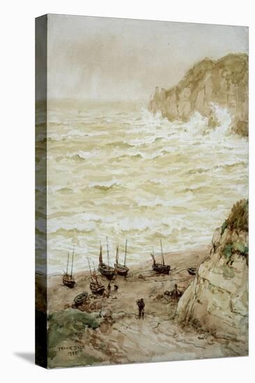 Beer Cove in a Storm, 1922-Frank Dadd-Stretched Canvas