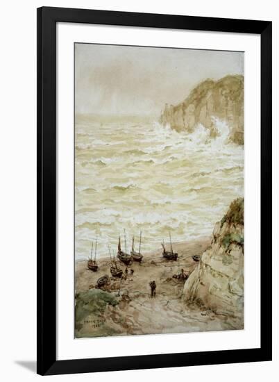 Beer Cove in a Storm, 1922-Frank Dadd-Framed Giclee Print