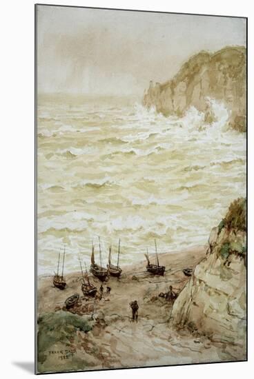 Beer Cove in a Storm, 1922-Frank Dadd-Mounted Giclee Print