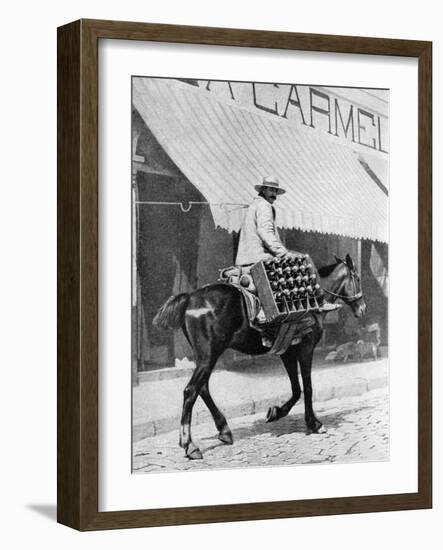 Beer Delivery, Valparaiso, Chile, 1922-Allan-Framed Giclee Print