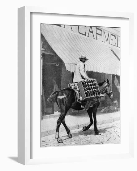 Beer Delivery, Valparaiso, Chile, 1922-Allan-Framed Giclee Print