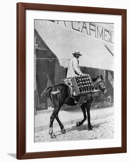 Beer Delivery, Valparaiso, Chile, 1922-Allan-Framed Giclee Print