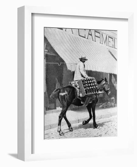 Beer Delivery, Valparaiso, Chile, 1922-Allan-Framed Giclee Print