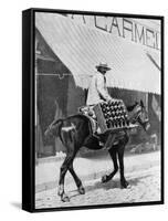 Beer Delivery, Valparaiso, Chile, 1922-Allan-Framed Stretched Canvas