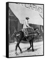 Beer Delivery, Valparaiso, Chile, 1922-Allan-Framed Stretched Canvas