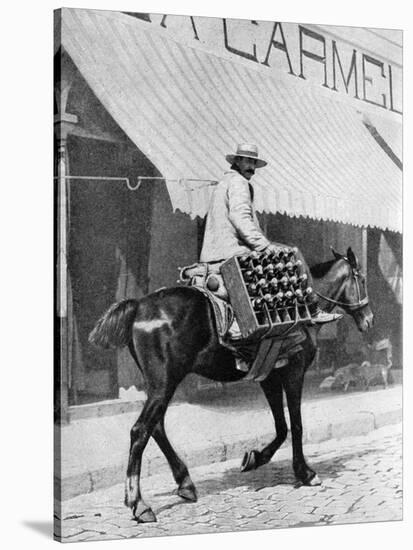 Beer Delivery, Valparaiso, Chile, 1922-Allan-Stretched Canvas
