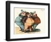 Beer Drinkers-null-Framed Giclee Print