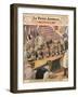 Beer-Drinking Contest-null-Framed Photographic Print