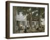 Beer Garden in Brannenburg, 1896-Max Liebermann-Framed Giclee Print