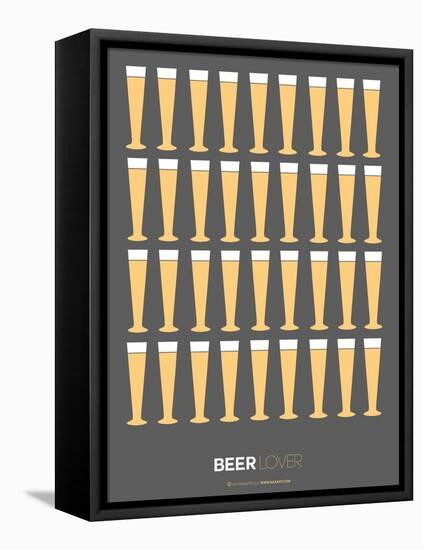 Beer Glasses Poster-NaxArt-Framed Stretched Canvas