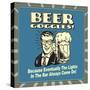 Beer Goggles! Because Eventually the Lights in the Bar Always Come On!-Retrospoofs-Stretched Canvas