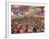 Beer Hall at the Stuttgart Beer Festival, Cannstatter Wasen, Stuttgart, Baden-Wurttemberg, Germany,-Michael DeFreitas-Framed Photographic Print