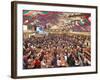 Beer Hall at the Stuttgart Beer Festival, Cannstatter Wasen, Stuttgart, Baden-Wurttemberg, Germany,-Michael DeFreitas-Framed Photographic Print