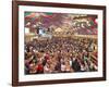 Beer Hall at the Stuttgart Beer Festival, Cannstatter Wasen, Stuttgart, Baden-Wurttemberg, Germany,-Michael DeFreitas-Framed Photographic Print