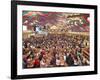 Beer Hall at the Stuttgart Beer Festival, Cannstatter Wasen, Stuttgart, Baden-Wurttemberg, Germany,-Michael DeFreitas-Framed Photographic Print