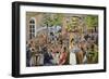 Beer Hall Scene, Germany-German School-Framed Premium Giclee Print