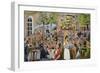 Beer Hall Scene, Germany-German School-Framed Premium Giclee Print