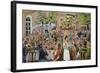 Beer Hall Scene, Germany-German School-Framed Giclee Print