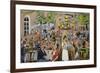 Beer Hall Scene, Germany-German School-Framed Giclee Print