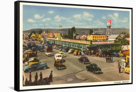 Beer Hall, Tijuana, Mexico-null-Framed Stretched Canvas