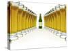 Beer in Glass and Beer Bottle with Blank Label-Igor_Kali-Stretched Canvas