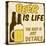 Beer Is Life, The Rest Is Just Details Poster-radubalint-Stretched Canvas