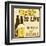 Beer Is Life, The Rest Is Just Details Poster-radubalint-Framed Art Print