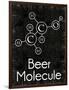 Beer Molecule Rect-Lauren Gibbons-Framed Art Print