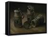 Beer Mugs-null-Framed Stretched Canvas
