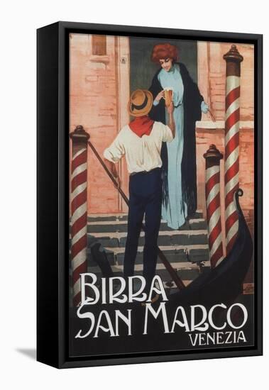 Beer San Marco, C. 1909-Gian Emilio Malerba-Framed Stretched Canvas