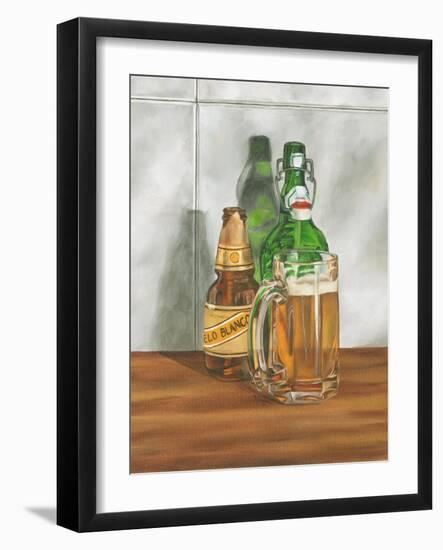 Beer Series II-Jennifer Goldberger-Framed Art Print