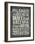 Beer Sign II-Erin Clark-Framed Giclee Print