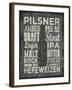 Beer Sign III-Erin Clark-Framed Giclee Print