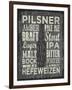 Beer Sign III-Erin Clark-Framed Giclee Print